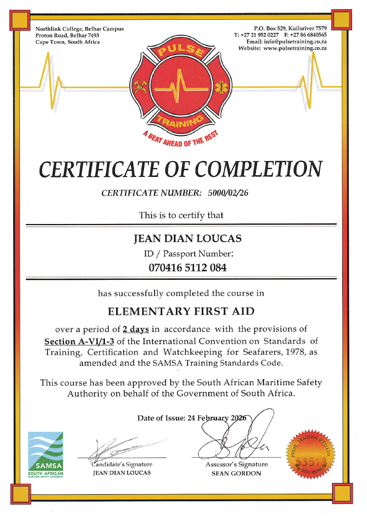 Elementary First Aid