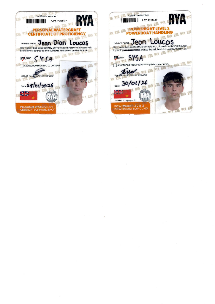 Personal Watercraft & Powerboat Level 2 Licence